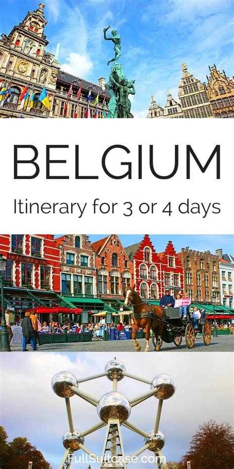 plan a vacation to belgium